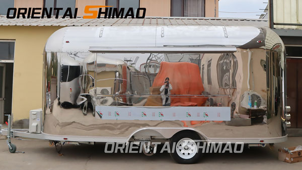 Orientalisk shimao-airstream mattrailer