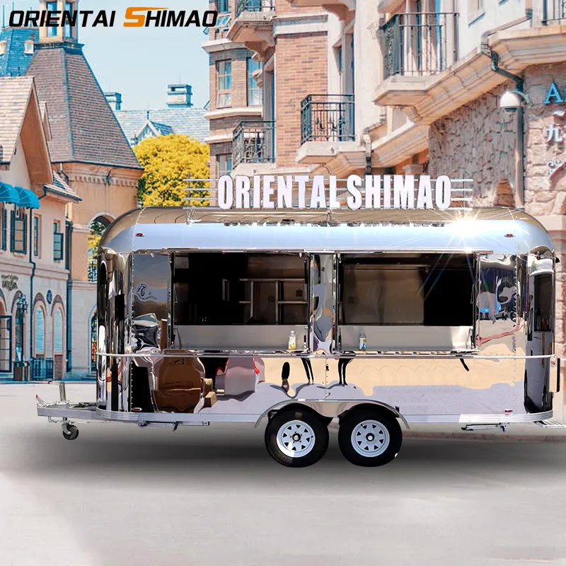 Oriental Shimao lanserar liten matvagn med upplyst skyltning: The Dazzling New Star of Mobile Catering