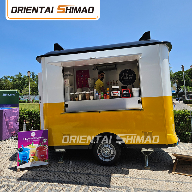 Anpassa din gatamat hit! Qingfeng trailers empower kulinariska startups