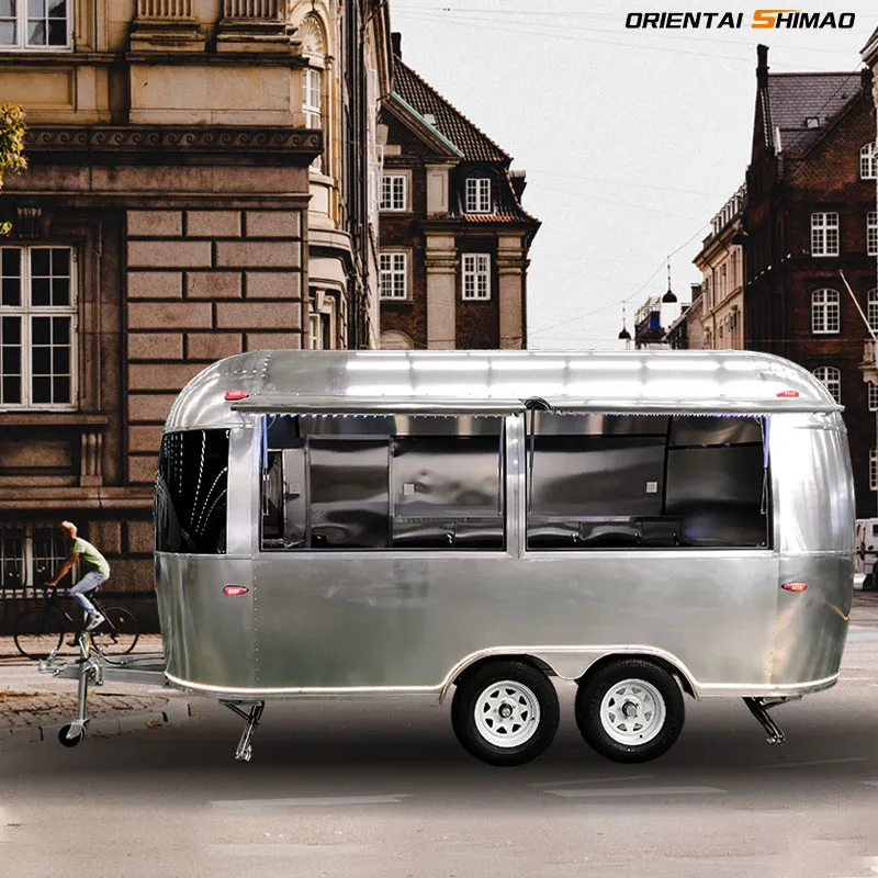 Airstream Food Truck i aluminium