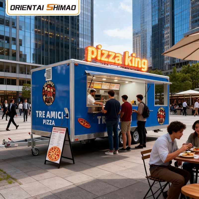 Släpvagn för BBQ Food Truck