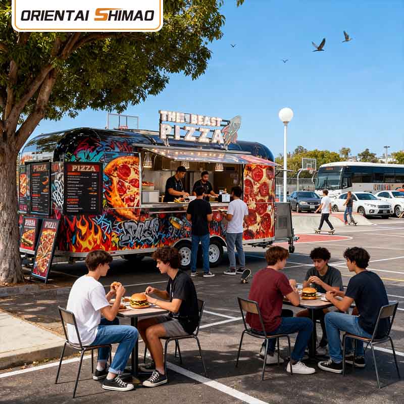 Utrustad Food Truck