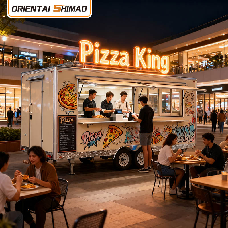 Trailer för franchiseklar mat