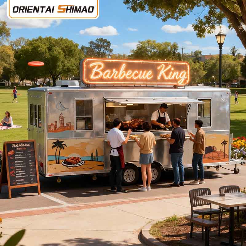 Mobil Food Truck Trailer