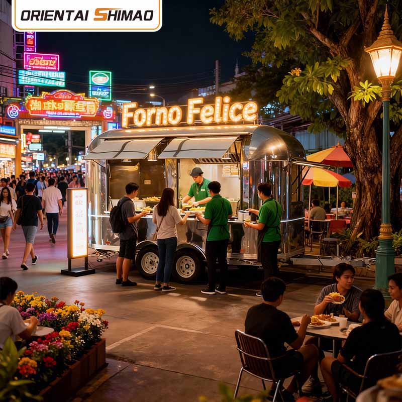 Mobil Butik Flower Truck Street Food Catering Food Trailer Food Truck