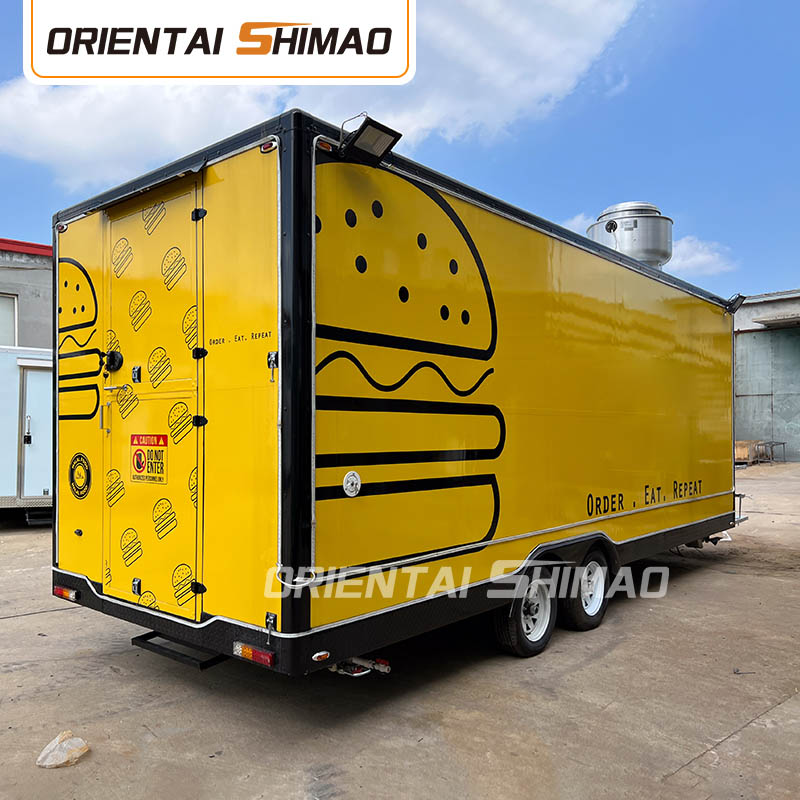 Nattmarknad BBQ Food Trailer